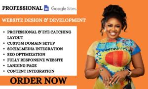 I will design business website on Google Site with SEO optimization