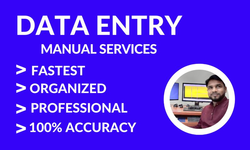 I will do data entry, web scraping, and lead generation in 24hrs