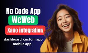 I will build your dream app, fast and easy with weweb expert