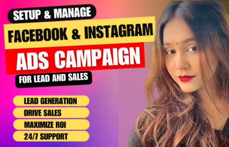 I will be fb, Instagram ads marketing, ads for leads and sales