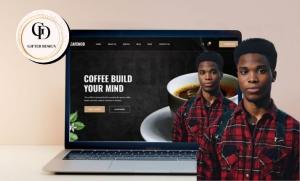 I will design coffee shopify store cbd website coffee dropshipping store cbd store