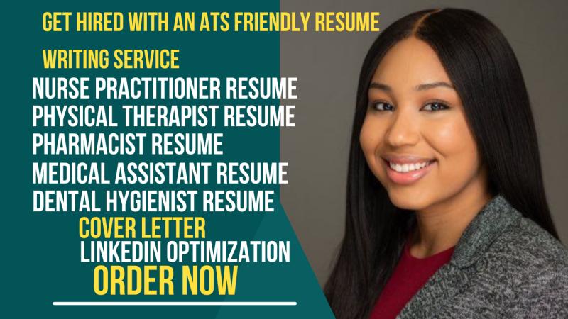 I will write a healthcare, pharmacist, and nursing resume