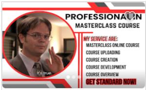 I will create masterclass online course content, wix website course content