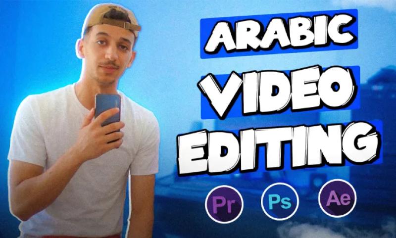 I will do Arabic video editing