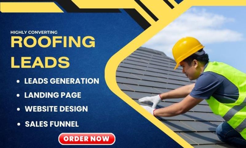 I will create construction, HVAC, roofing website and generate leads