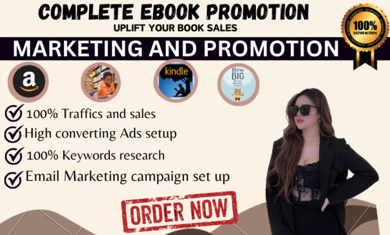 I Will Do Amazon Kindle Book Promotion, Children’s Book Promotion, eBook Marketing