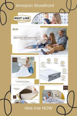 I will create your Amazon brand store and product design