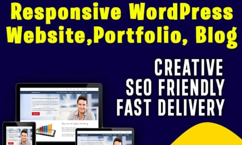 I will do professional wordpress website redesign modern fast and SEO friendly