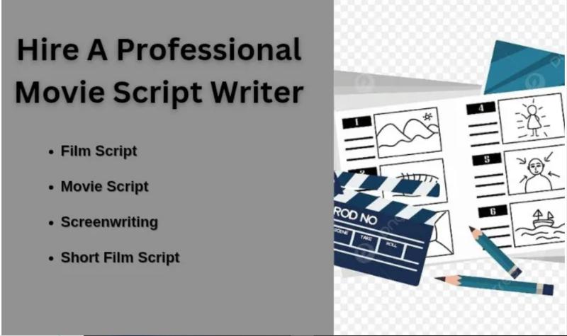 I will write your movie script, screenplay, short film script, and screenwriting