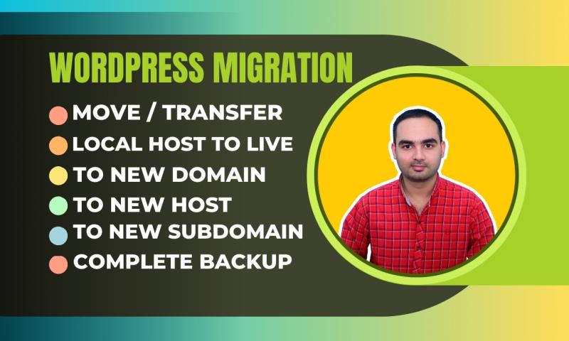 wordpress migration, wordpress backup, migrate wordpress
