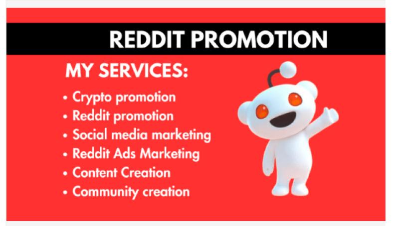 I will do Reddit promotion, Reddit marketing ads, link promotion for business growth