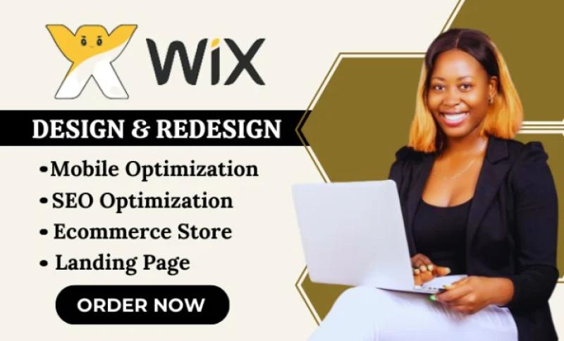 Wix Website Redesign