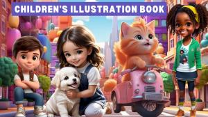 I will draw children story book, children book illustration, design fairytales stories