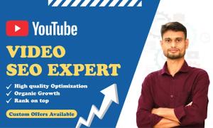 I will optimize YouTube video SEO to get a top search rank