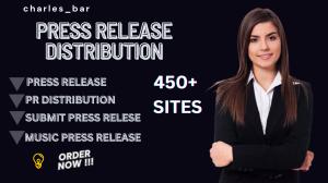 do press release writing with press release distribution