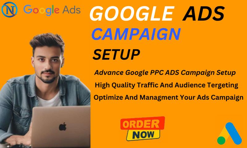 I will set up a Google Ads AdWords PPC Campaign