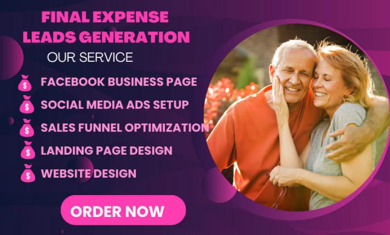 I will create a Final Expense Lead Generation Website for Life Insurance