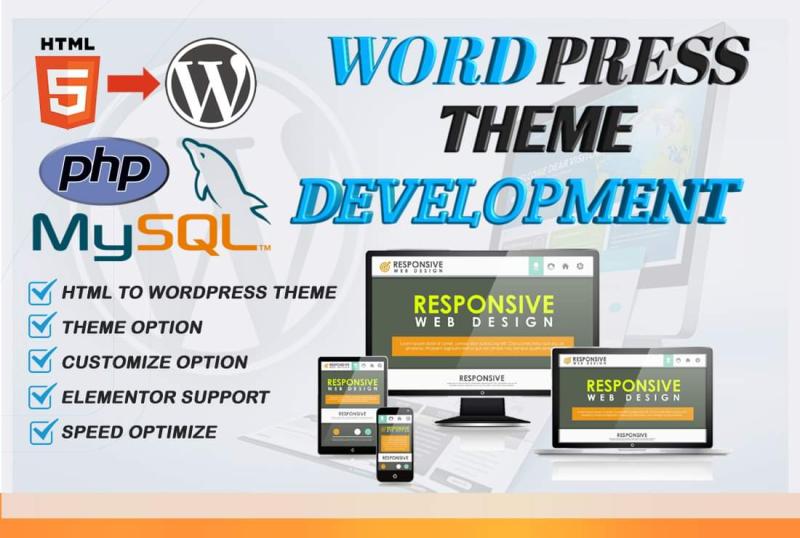 I will convert HTML to WordPress website, clone, copy website