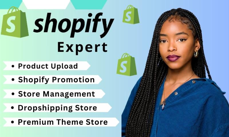 I will create Shopify website, Shopify website development, Shopify section, slider