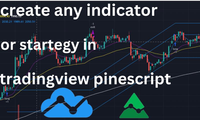 I will create any indicat0or or strategy in tradingview pinescript