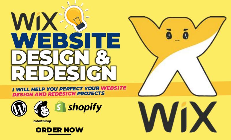 I will build, design or redesign business wix website in 48 hourswebsite