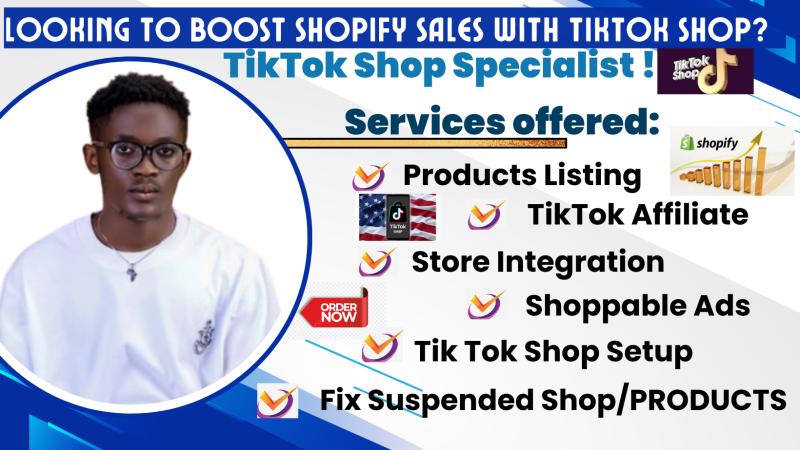 Setup TikTok Shop, TikTok Catalog, Facebook Shop to Boost Shopify Store Sales