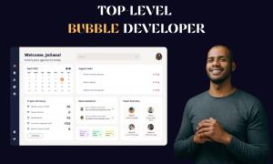 I will be your Bubble Developer for Bubble.io, Bubble Adalo, Bubble MVP, and Bubble SaaS