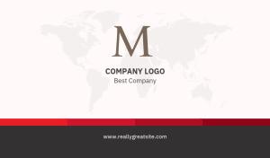 I will do outstanding minimalist business card design