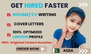 I will do 2 professional business healthcare resume writing CV in 10 hours