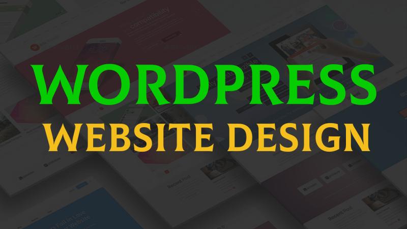 I will create professional and responsive WordPress website design