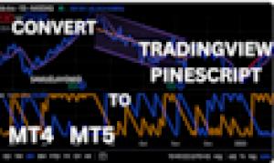 I will convert tradingview pinescript to mt4 mt5