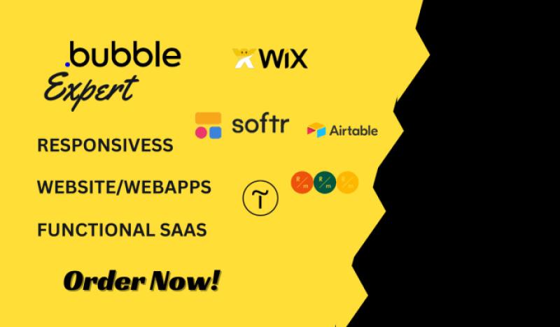 I will do Bubble.io, FlutterFlow, Passion.io, App Development, MVP
