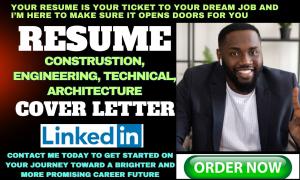 I will write software engineer resume, construction, consultant, IT, tech, faang resume