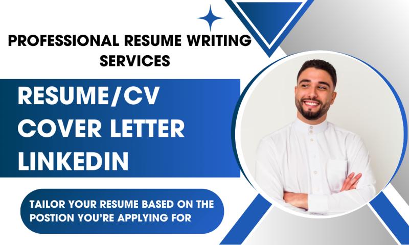 I will write your CV, resume, cover letter and Optimize linkedin
