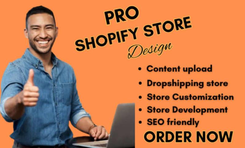 I will translate, setup your Shopify store content design in German or French