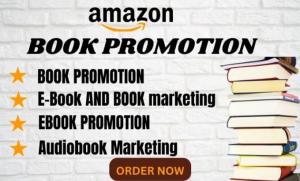 I will do amazon kdp ebook promotion, children book marketing, audiobook kindle vella