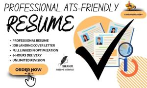 I will write engineering, tech, software engineer, technical resume and resume writing