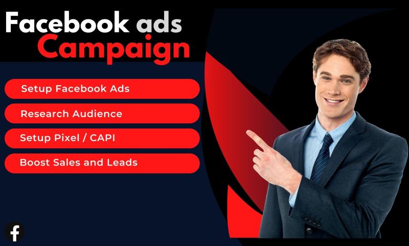 I will set up your Facebook ads for leads and sales