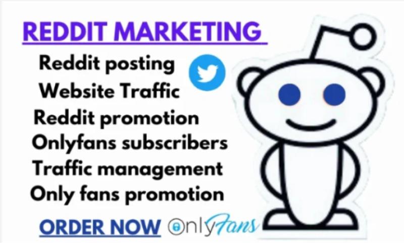 I will promote OnlyFans page with adult web link through Reddit marketing to boost growth and manage