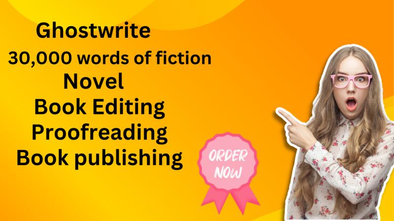 I will ghostwrite 30k children book, SEO content writing, developmental edit your book