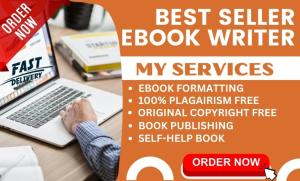 I will write and edit self help book, kindle, motivation book,ghostwriter, ebook writer