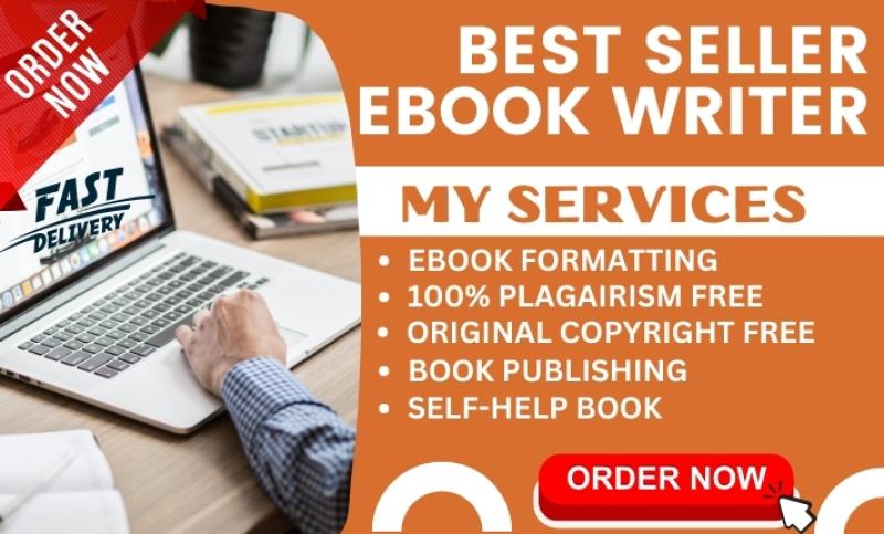 I will write and edit self help book, kindle, motivation book,ghostwriter, ebook writer