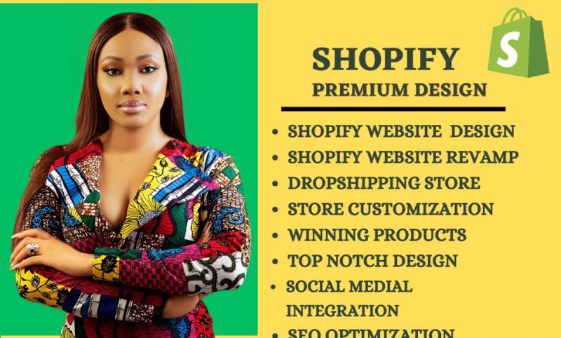 i will shopify website design shopify website redesign shopify store shopify dropshipping store shopify store shopify website