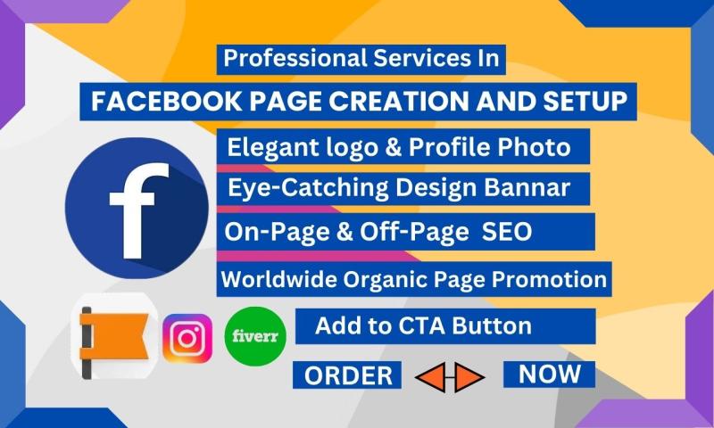 I will do professional Facebook page creation and setup