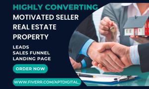 I will provide motivated seller real estate, house, rent and home update property investor leads