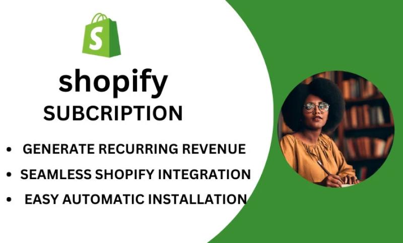 I will build Shopify subscription membership website