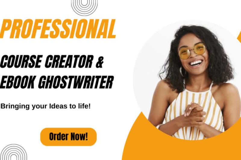 I will create business guide ebook, ghostwrite ebook or rebrand, ebooks online course