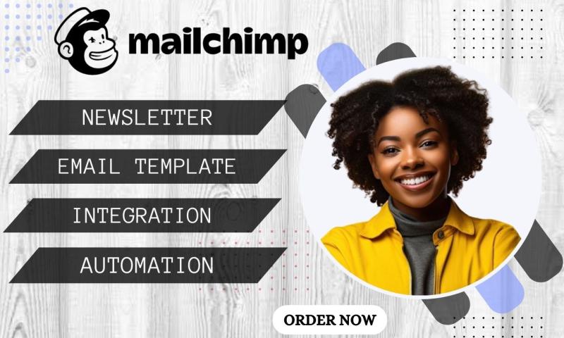 I will do Mailchimp Landing Page Email Marketing Mailchimp Email Campaign Automation