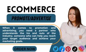 I will boost Shopify traffic, sales funnel, Shopify marketing, and Shopify promotion