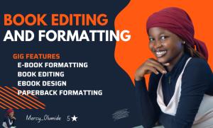 I will do proofreading, editing, and format manuscript, book, novel, ebook